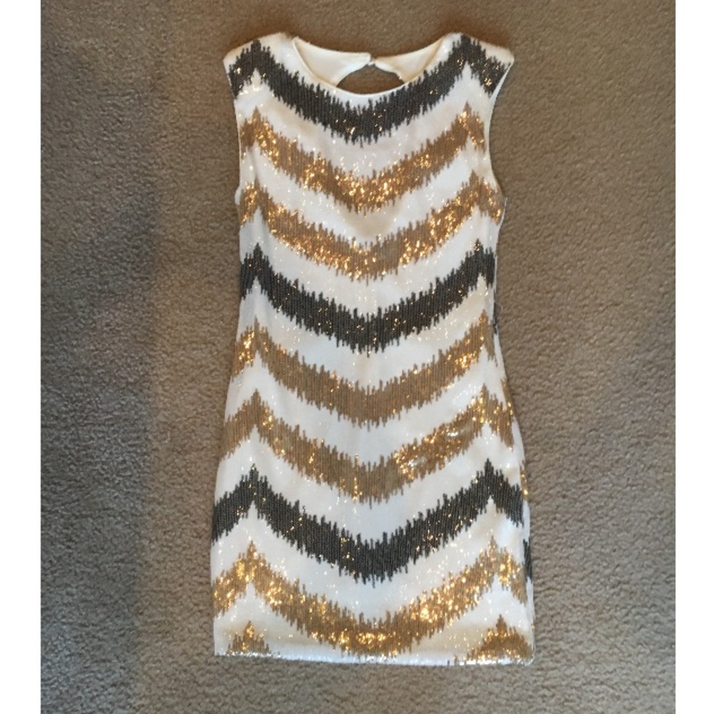 NWT sequined body con dress